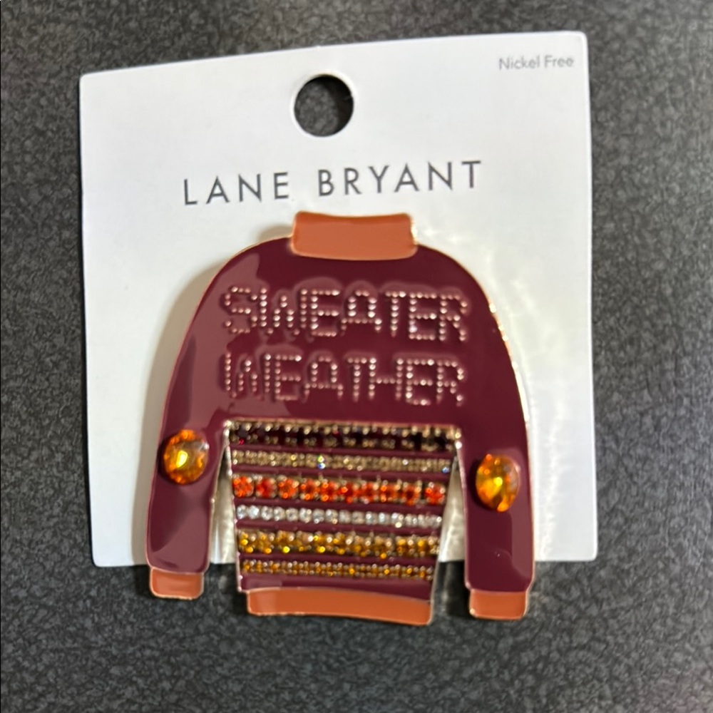 Lane Bryant Sweater Weather Brooch